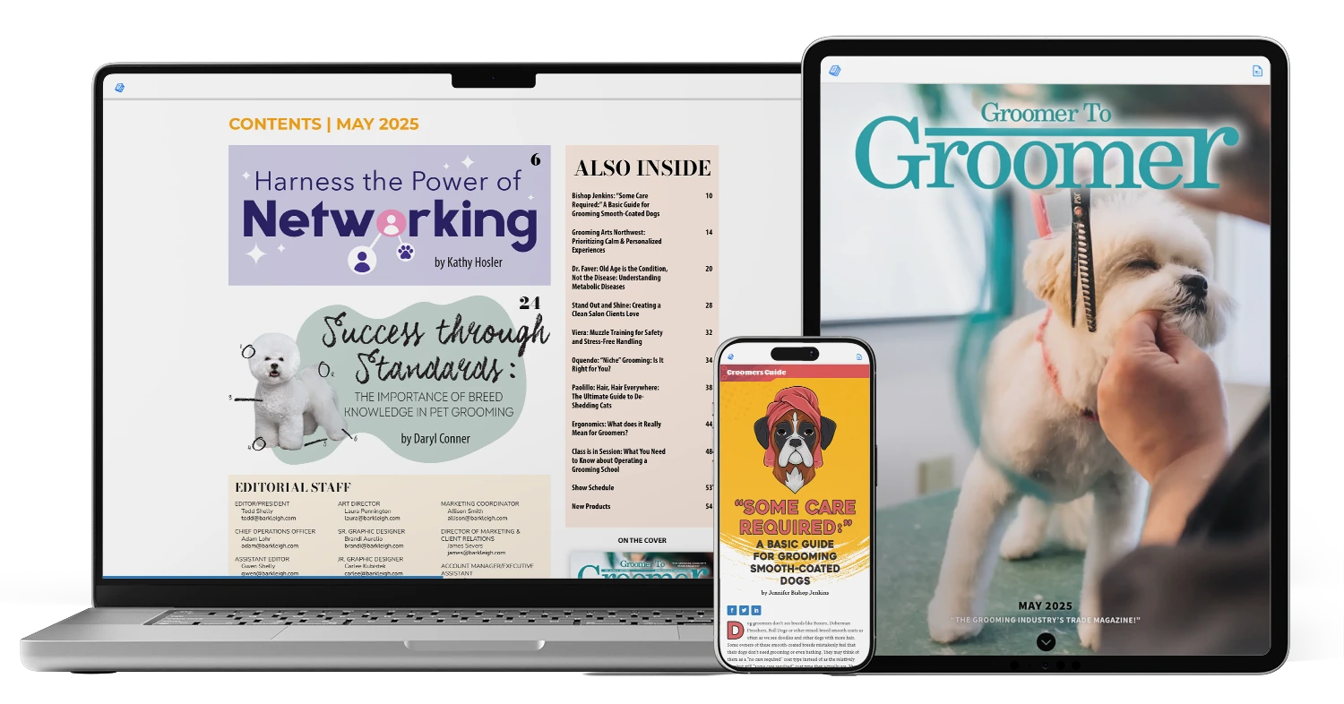 Groomer to Groomer Magazine