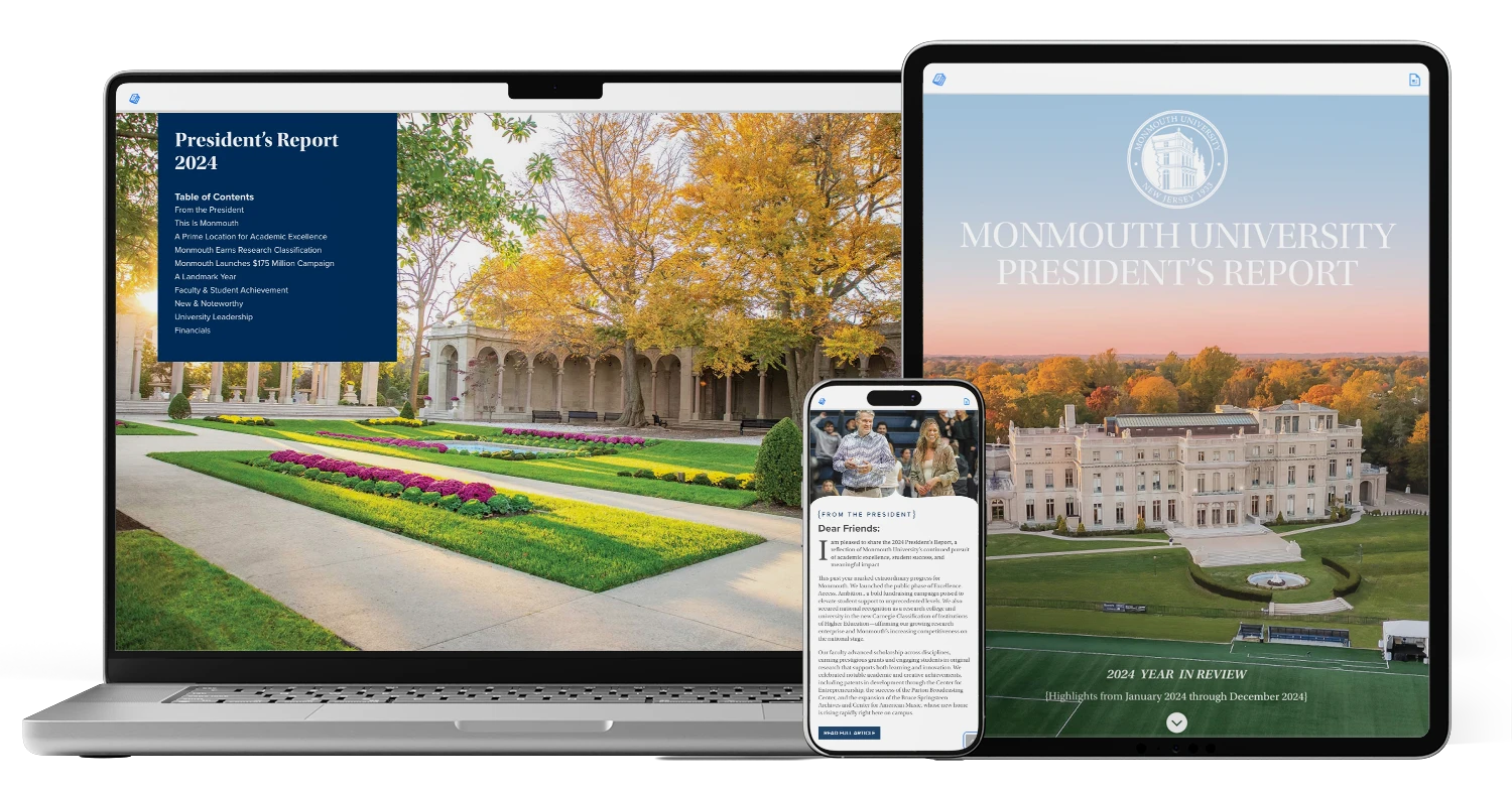 Monmouth University President's Report