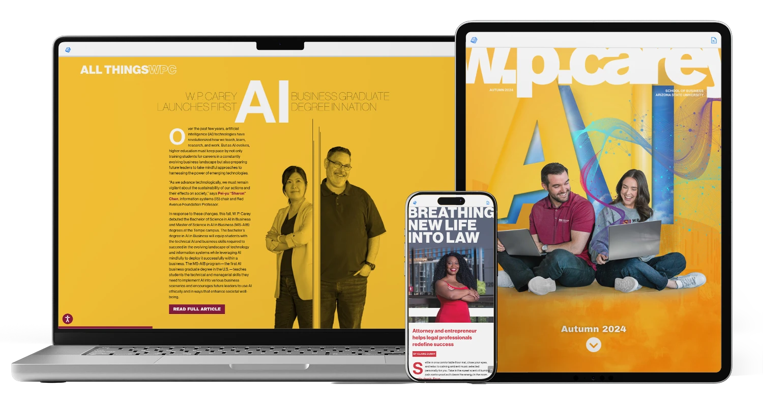 ASU W.P. Carey Magazine